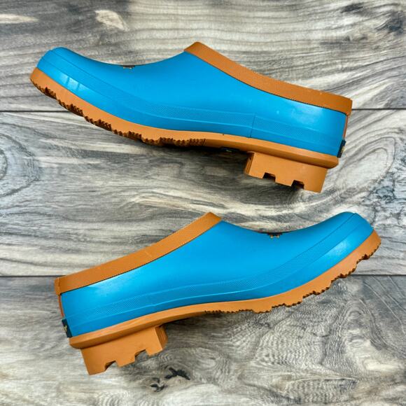 NIB Pendleton Pagosa Spring 9M Garden Rain Clogs Waterproof Turquoise - Picture 8 of 12